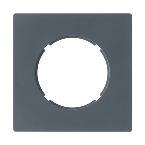 FONTINI - FONTINI Va et vient ALU DOM + plaque simple blue grey manette chrome - large