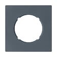 FONTINI - FONTINI Va et vient ALU DOM + plaque simple blue grey manette chrome - vignette