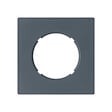 FONTINI - 6 va-et-vient ALU glossy DOM + 6 plaques simples blue grey - vignette