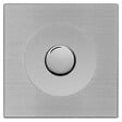 FONTINI - FONTINI Variateur universel ALU avec bouton chrome DOM et plaque simple métallisée gris - vignette