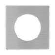 FONTINI - FONTINI Obturateur aluminium DOM avec plaque simple métallisée gris - vignette