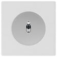 FONTINI - FONTINI Va et vient ALU - manette chrome DOM + plaque simple blanc - vignette