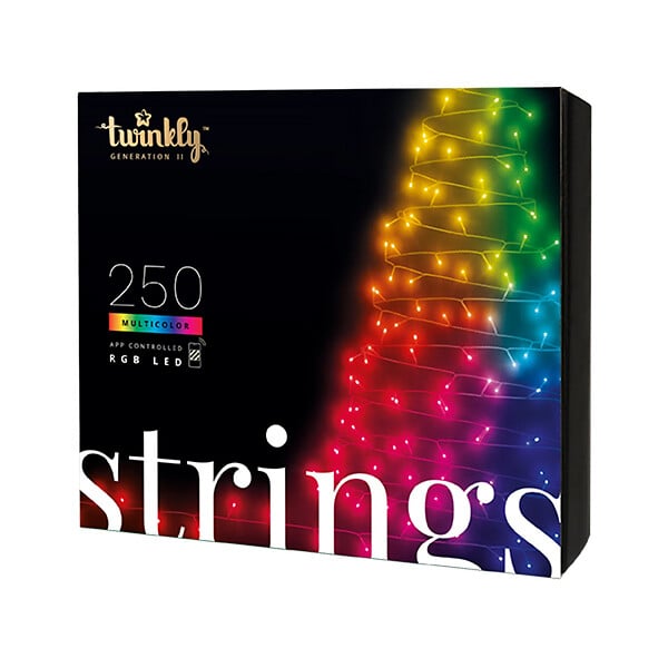 TWINKLY - TWINKLY Guirlande lumineuse multicolore connectée RGB 20m IP44 contrôlée par application - large