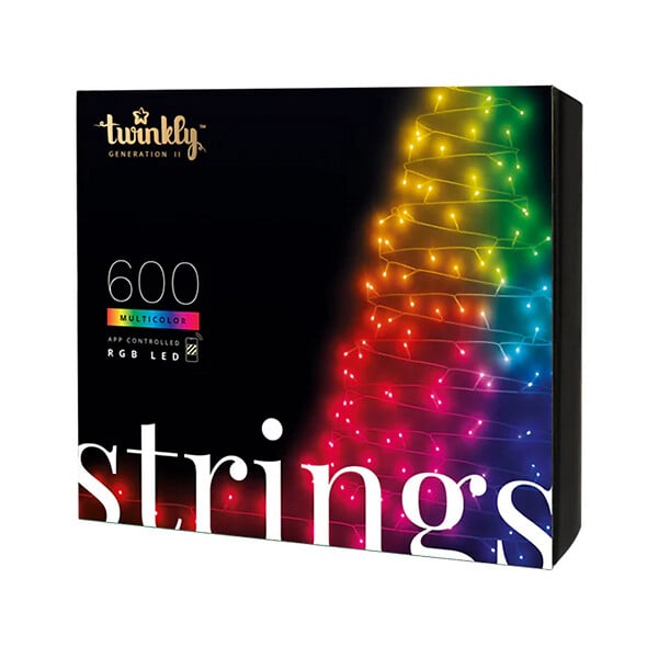 TWINKLY - TWINKLY Guirlande lumineuse LED multicolore connectée 48m IP44 contrôlée par application - large