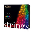 TWINKLY - Twinkly Strings – Guirlande Lumineuse à LED Contrôlée par Application avec 100 LED RVB. 8 Mètres. Fil Noir. Intérieur et Extérieur-TWINKLY - vignette