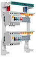 EATON CAPRI - EATON Tableau 2 rangées pré-équipé 2 inter. diff. 40A + 6 disjoncteurs - vignette