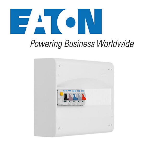 EATON CAPRI - EATON Tableau 1 rangée pré-équipé 1 inter. diff. 63A type A + 4 disjoncteurs - large