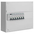 SIEMENS - Tableau électrique pré-équipé 1 rangée 13 modules 6 disjoncteurs 1 interrupteur différentiel-SIEMENS - vignette
