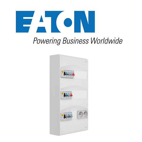 EATON CAPRI - EATON Tableau 3R pré-équipé 2 interdiff 40A + 1 interdiff 63A + 10 disj + 2 prises - large