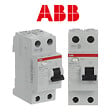ABB - Lot de 2 Interrupteurs différentiels  à vis raccordement 63A 30mA Type AC-ABB - vignette