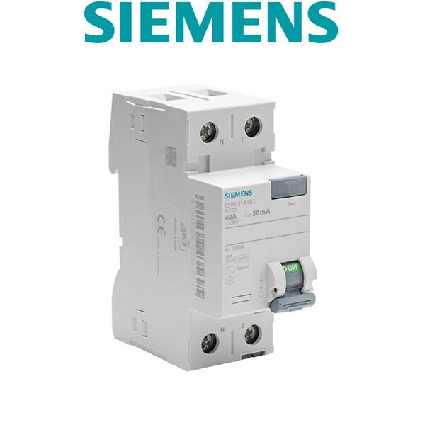 SIEMENS - SIEMENS Inter diff 30 mA 40 A type AC NEW (695) - large