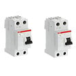 ABB - Lot de 2 Interrupteurs différentiels à vis raccordement 40A 30mA Type A-ABB - vignette