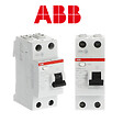 ABB - Lot de 2 Interrupteurs différentiels à vis raccordement 40A 30mA Type A-ABB - vignette