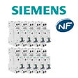 SIEMENS - Lot de 10 Disjoncteurs électriques phase + neutre 16A-SIEMENS - vignette