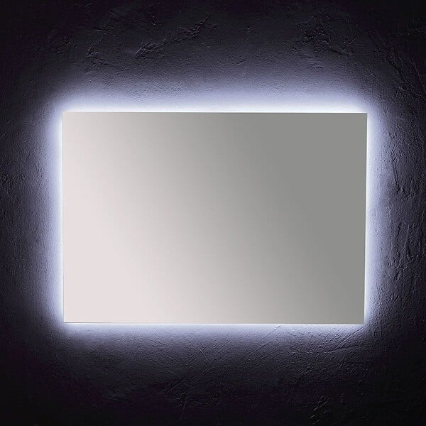 KIAMAMI VALENTINA - Mirror Avec Éclairage Périmétral Led 100X70 Cm - large