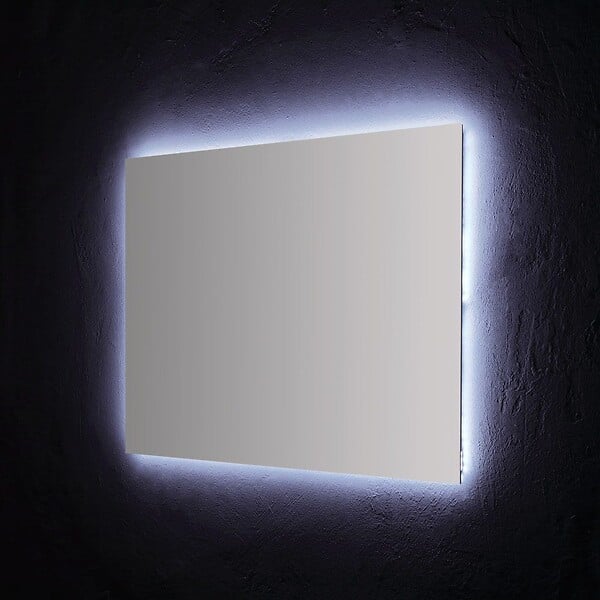 KIAMAMI VALENTINA - Mirror Avec Éclairage Périmétral Led 100X70 Cm - large