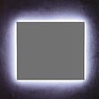 KIAMAMI VALENTINA - Miroir De Salle De Bain 70X60 Cm Avec Rétro-Éclairage Led - vignette