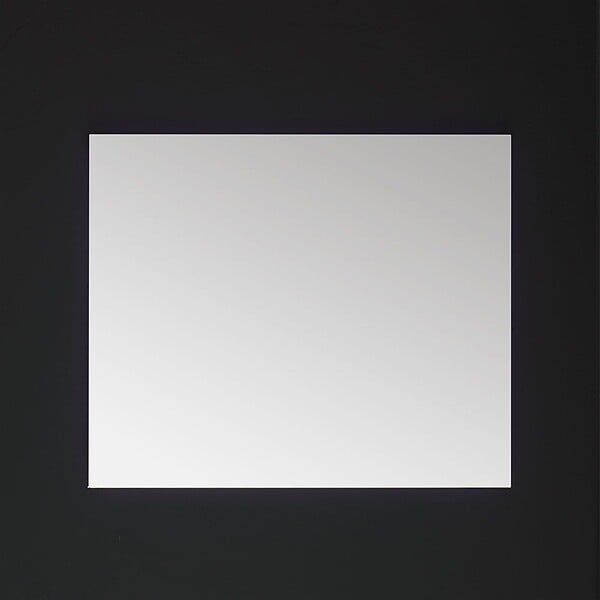 KIAMAMI VALENTINA - Miroir De Salle De Bain 70X60 Cm Avec Rétro-Éclairage Led - large