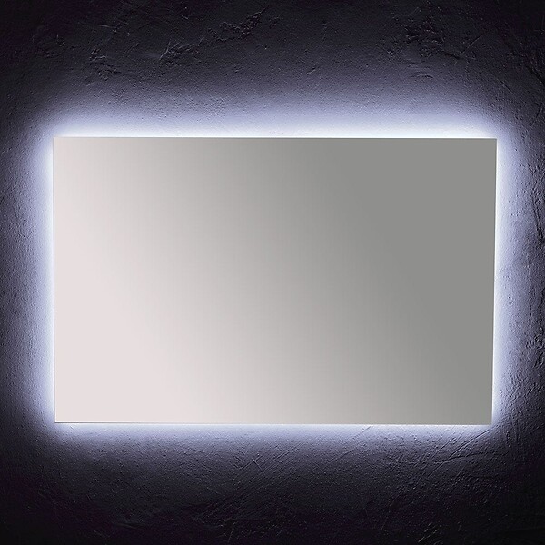 KIAMAMI VALENTINA - Miroir De Salle De Bain 120X70 Cm Avec Rétro-Éclairage À Leds - large