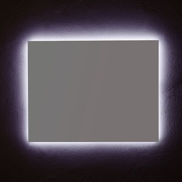 KIAMAMI VALENTINA - Miroir De Salle De Bains 90X70 Cm Éclairage À Leds - large