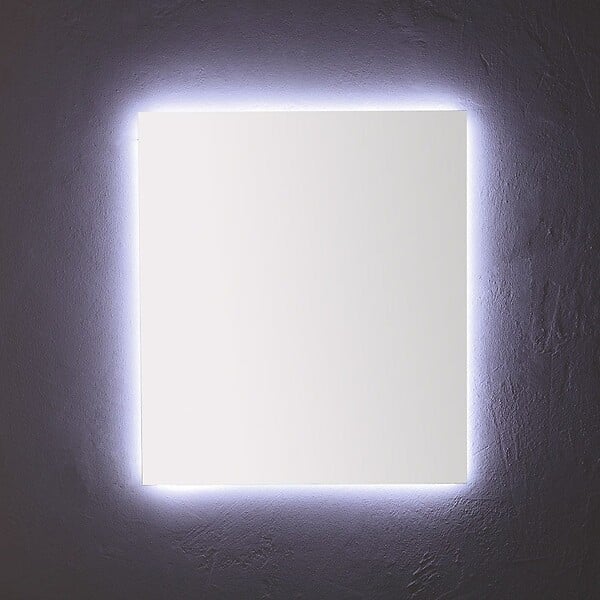 KIAMAMI VALENTINA - Miroir De Salle De Bain 80X70 Cm Avec Rétro-Éclairage À Leds - large