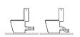 CETA - Raccord WC extensible MULTIDROIT - Extensibilité: 180-380mm - raccordement canalisation Ø 93 et 100 mm - CETA - vignette
