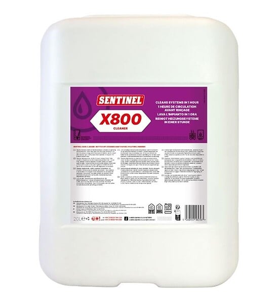 SENTINEL - Désembouant Rapide X800 - Bidon de 1L- réf : X800L-12X1L-FR - SENTINEL - large