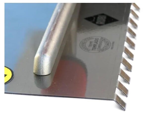 RUBI - Peigne 45° manche ouvert RUBIFLEX - Denture: ronde 10mm- réf : 75924 - RUBI - large