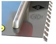 RUBI - Peigne 45° manche ouvert RUBIFLEX - Denture: ronde 10mm- réf : 75924 - RUBI - vignette