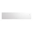SAUTER - Radiateur électrique à double cœur de chauffe Syrtis - Plinthe - Blanc - 1500W - vignette