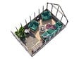 PALMAKO - Serre de jardin Bois Emilia Autoclave - Surface utile : 13,8m2 - vignette