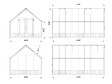 PALMAKO - Serre de jardin Bois Emilia Autoclave - Surface utile : 13,8m2 - vignette