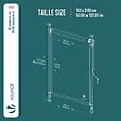 VOUNOT - Store vertical sans percage extensible exterieur 150x310cm polyester anthracite - vignette