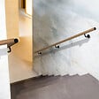 KORDO - Kit main courante aluminium subblimation bois avec supports de fixation 2 m, Opalu Kordo - vignette
