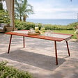 CONCEPT USINE - Table de jardin 8-10 places 200cm terracotta BERGAME - vignette