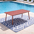 CONCEPT USINE - Table de jardin 10-12 places 234cm terracotta BERGAME $ - vignette