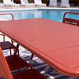 CONCEPT USINE - Table de jardin 10-12 places 234cm terracotta BERGAME $ - vignette
