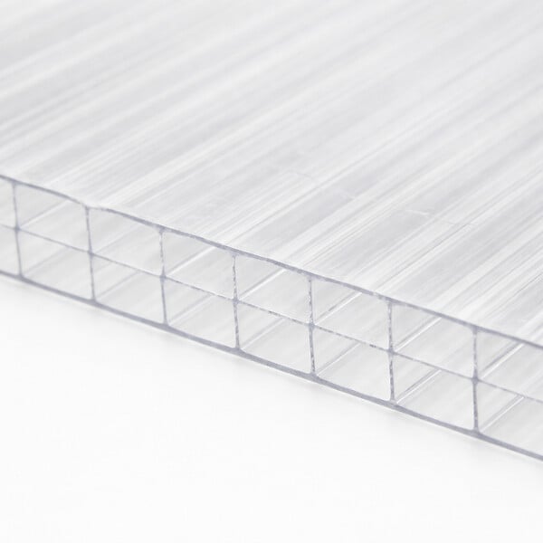 MCCOVER - Plaque polycarbonate alvéolaire 16mm transparent ou opaque Transparent, l.98 cm, L.300 cm - large