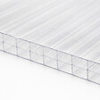 MCCOVER - Plaque polycarbonate alvéolaire 16mm transparent ou opaque Transparent, l.98 cm, L.300 cm - vignette