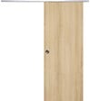 GD MENUISERIES - Porte Coulissante Décor Chêne Naturel Honey Oak  H204 x L93 cm,Rail Alu, coquilles - vignette