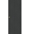 GD MENUISERIES - Porte Coulissante Effet Chêne Anthracite Grey Oak H204 x L73 cm, Coquilles - vignette