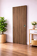 GD MENUISERIES - Porte Coulissante Décor Noyer Light Walnut H204 x L93 cm, Coquilles - vignette