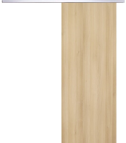 GD MENUISERIES - Porte Coulissante Décor Chêne Naturel Honey Oak  H204 x L73 cm, Rail Alu - large