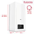 ARISTON - Chauffe Bain Gaz Instantané GPL 14l/min - Bouteille Gaz Butane/Propane - Ariston AKROS PLUS - vignette
