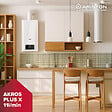 ARISTON - Chauffe Bain Gaz Instantané GPL 11l/min - Bouteille Gaz Butane/Propane - Ariston AKROS PLUS - vignette
