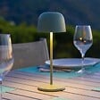 LUMISKY - Lampe de table sans fil SOPHIA Vert H28cm - vignette