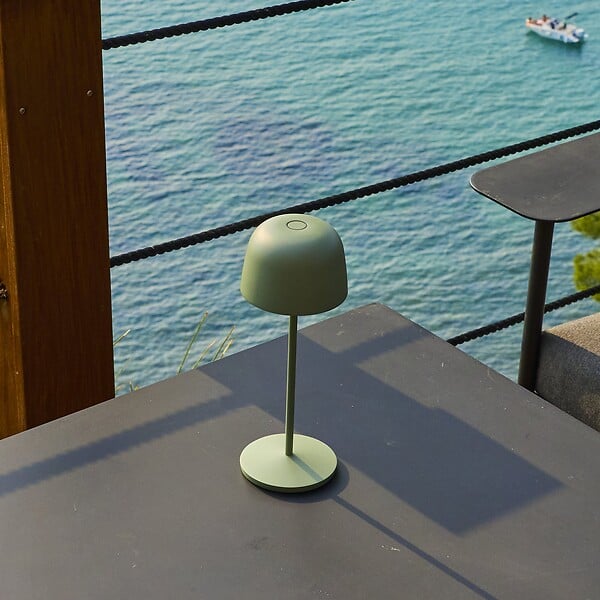 LUMISKY - Lampe de table sans fil SOPHIA Vert H28cm - large