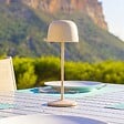 LUMISKY - Lampe de table sans fil SOPHIA Sable H28cm - vignette