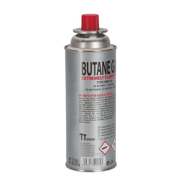 VITO - Pack 12 Cartouches à Gaz Butane 227g universelles Sécurité stop-gaz Multiproduits Réchaud, Désherbeur, Chalumeau VITO - large