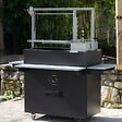 GRILL'CHIC - Tablettes pour Barbecue Argentin Santa Maria Asado sur meuble avec Supports en Acier - Lot de 3 - vignette